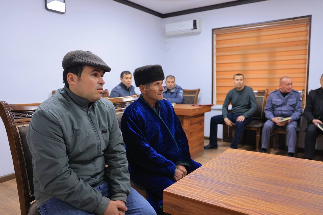 К каждому обращению особое внимание: проведен очередной личный прием руководства УВД Бухарской области