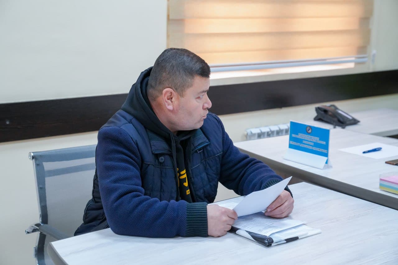 Руководством УВД Кашкадарьинской области проведен прием граждан по их обращениям