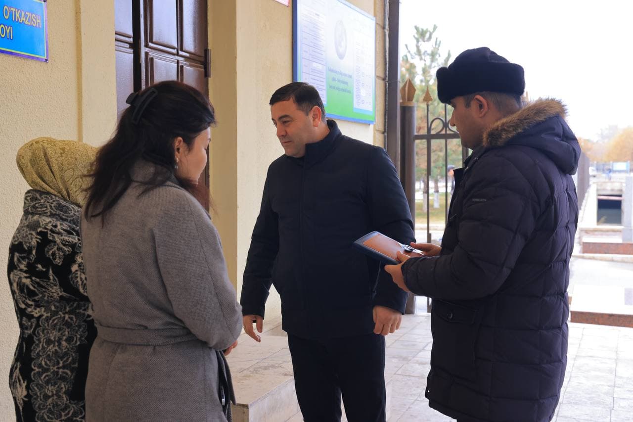 К каждому обращению особое внимание: проведен очередной личный прием руководства УВД Бухарской области