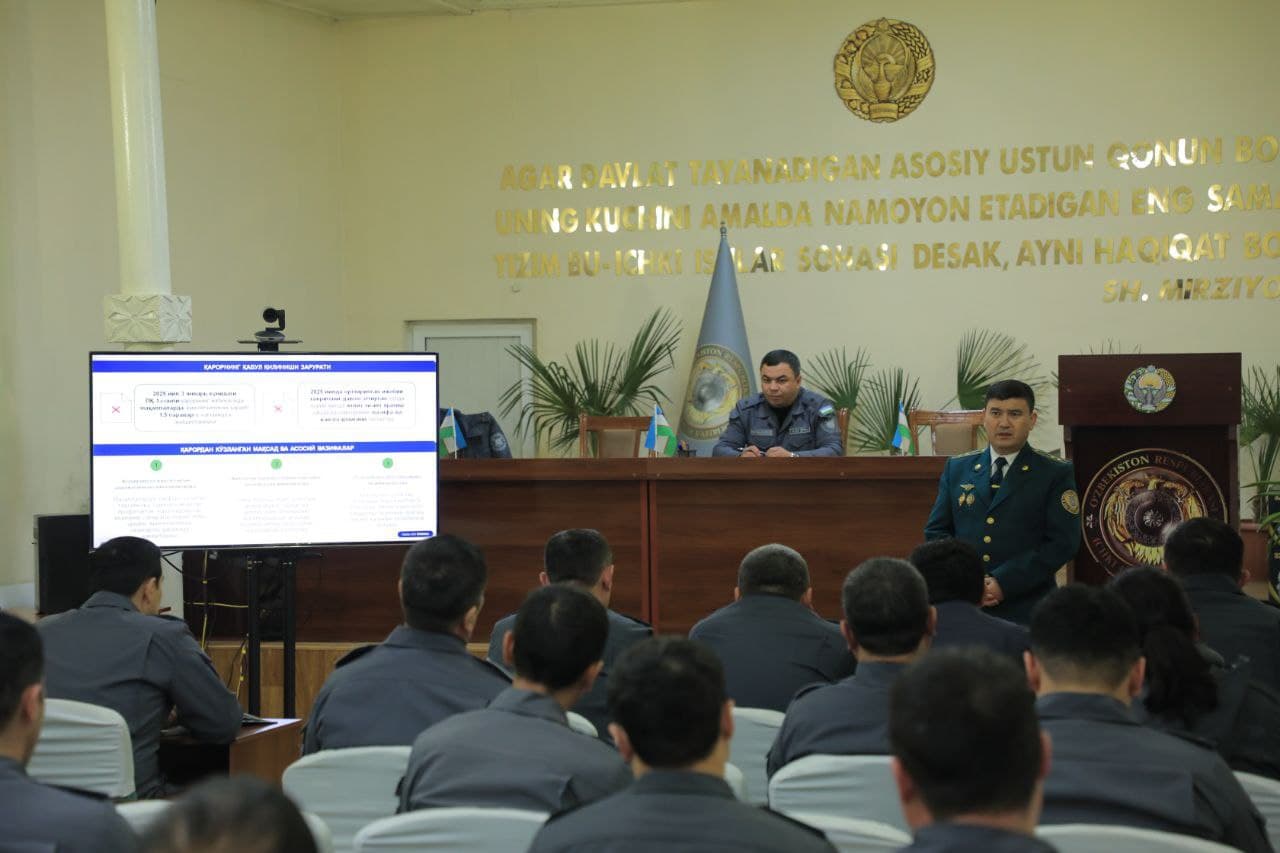Andijon viloyatida Prezident qarorlari mazmun-mohiyatini oʻtkazishga qaratilgan oʻquv seminarlari tashkil etildi