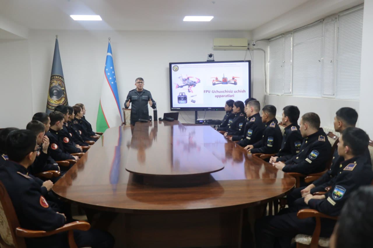 A demonstration training session was held for students of the "Temurbeklar Maktabi" Lyceum