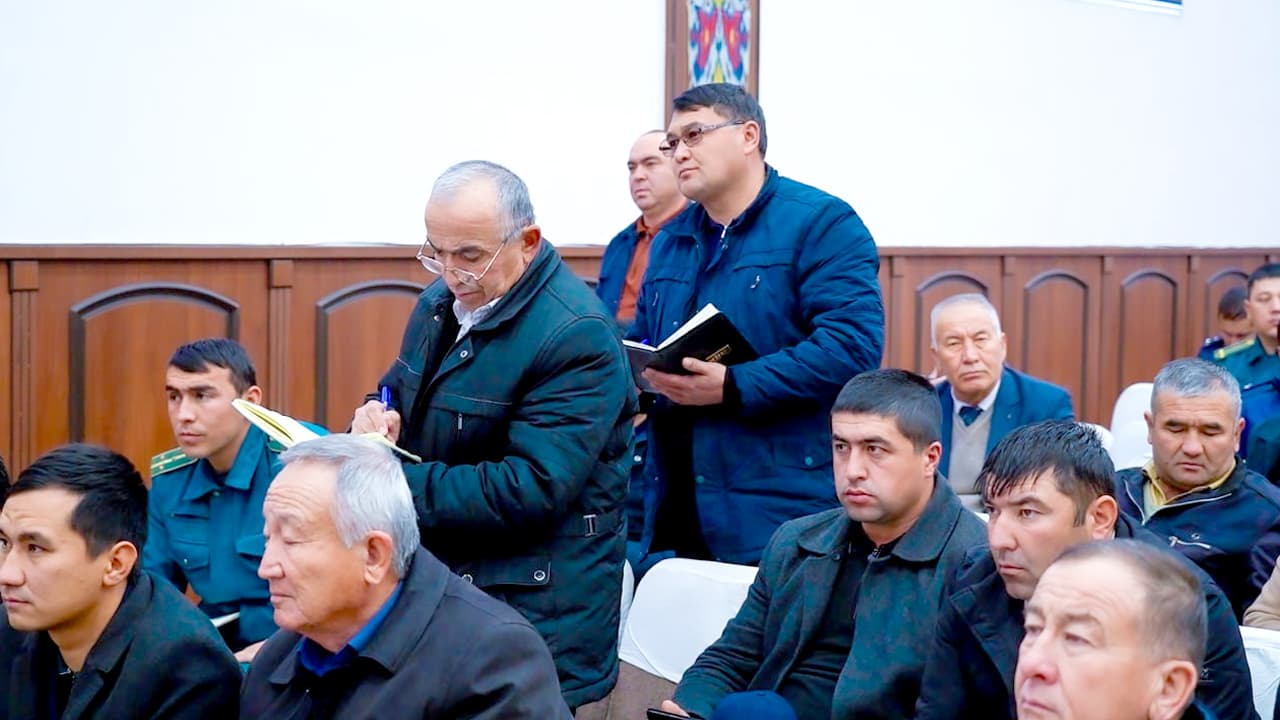 Қашқадарё вилояти ИИБ раҳбарияти томонидан Президент Қарорлари ижроси доирасида амалий семинар-тренинглар ўтказилди