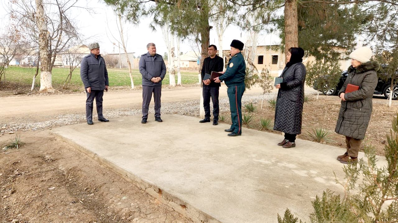 Surxondaryo viloyati Jarqoʻrgʻon va Muzrabot tumanlarida jinoyat va huquqbuzarliklarni barvaqt oldini olish hamda mahallalarda xavfsiz muhitni yaratish borasidagi ishlar oʻrganildi