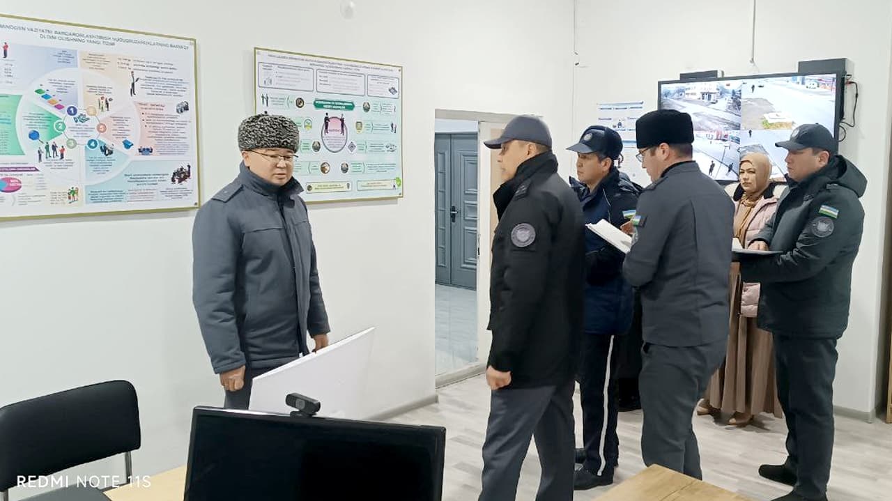 The Fergana regional Department of Internal Affairs conducted a comprehensive inspection in Kokand