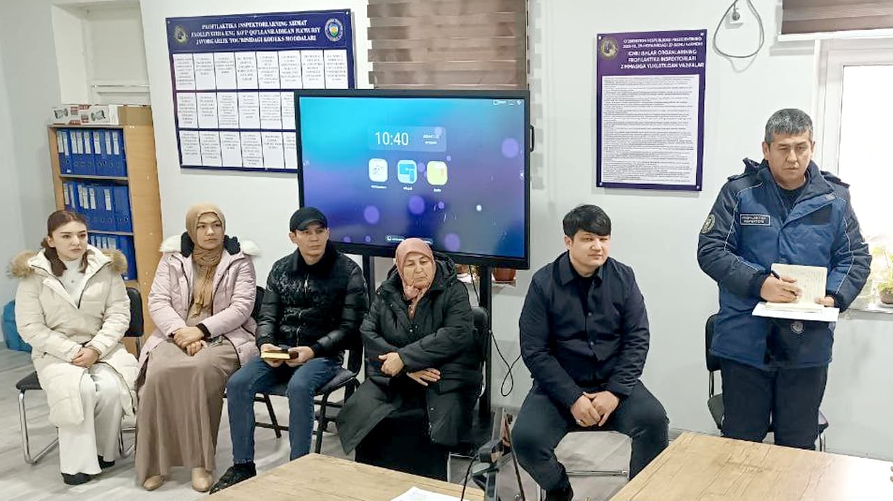 The Fergana regional Department of Internal Affairs conducted a comprehensive inspection in Kokand
