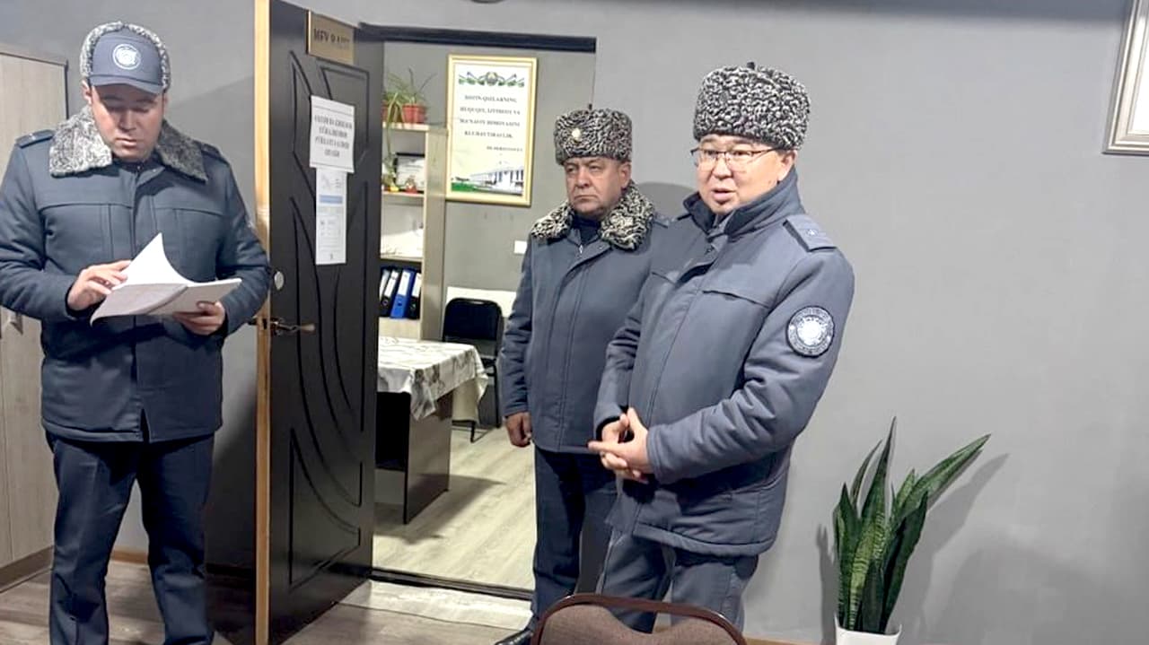 Руководством УВД Ферганской области изучена деятельность махаллинских семерок в городе Фергана
