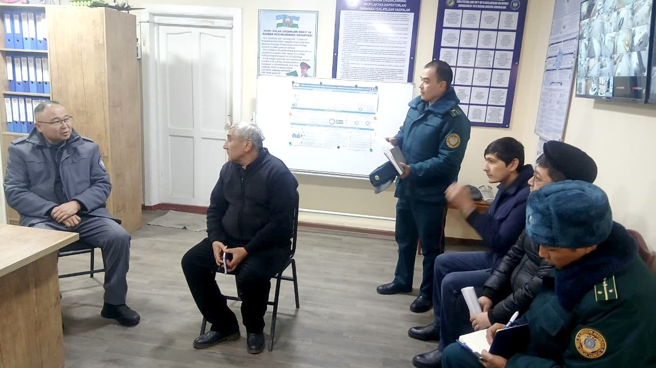 The Fergana regional Department of Internal Affairs conducted a comprehensive inspection in Kokand