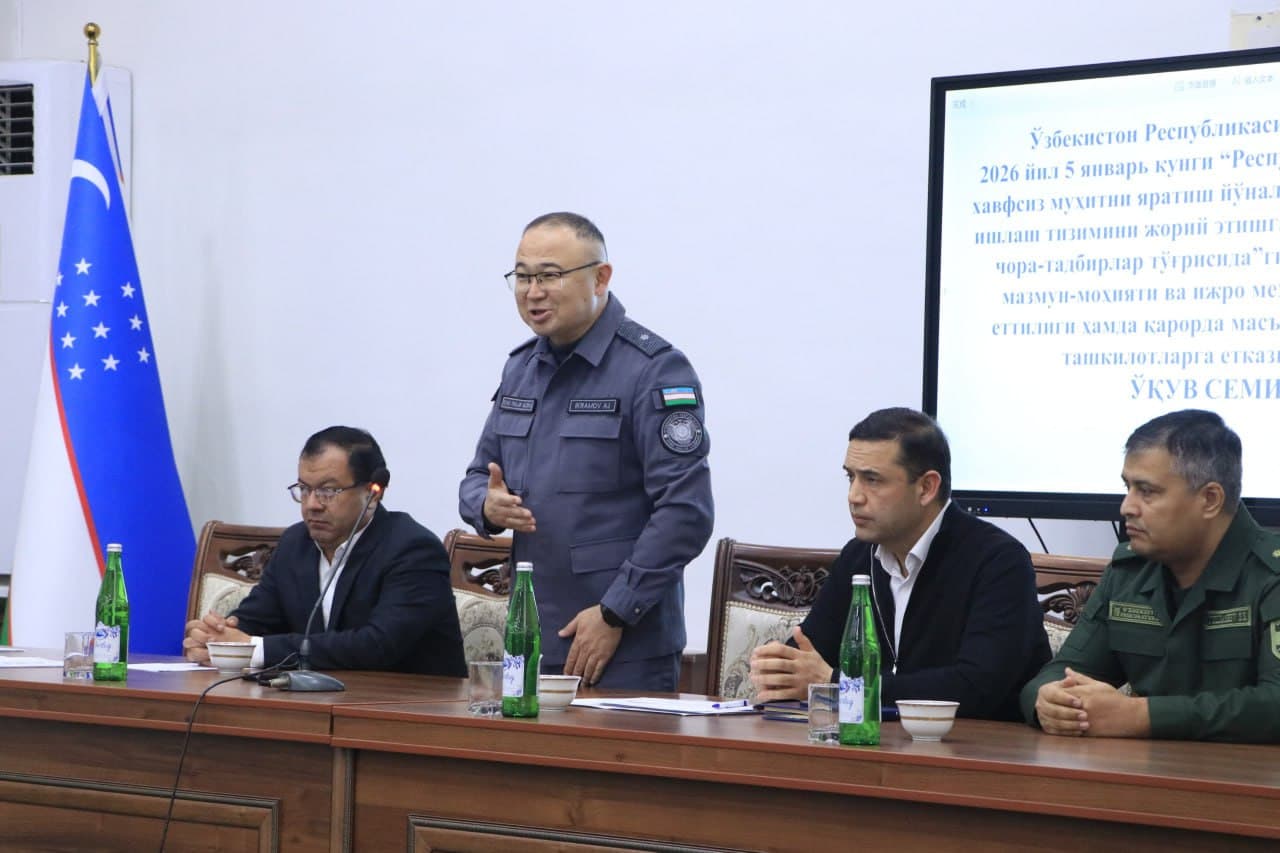 An awareness campaign on public safety was held in Buvayda district