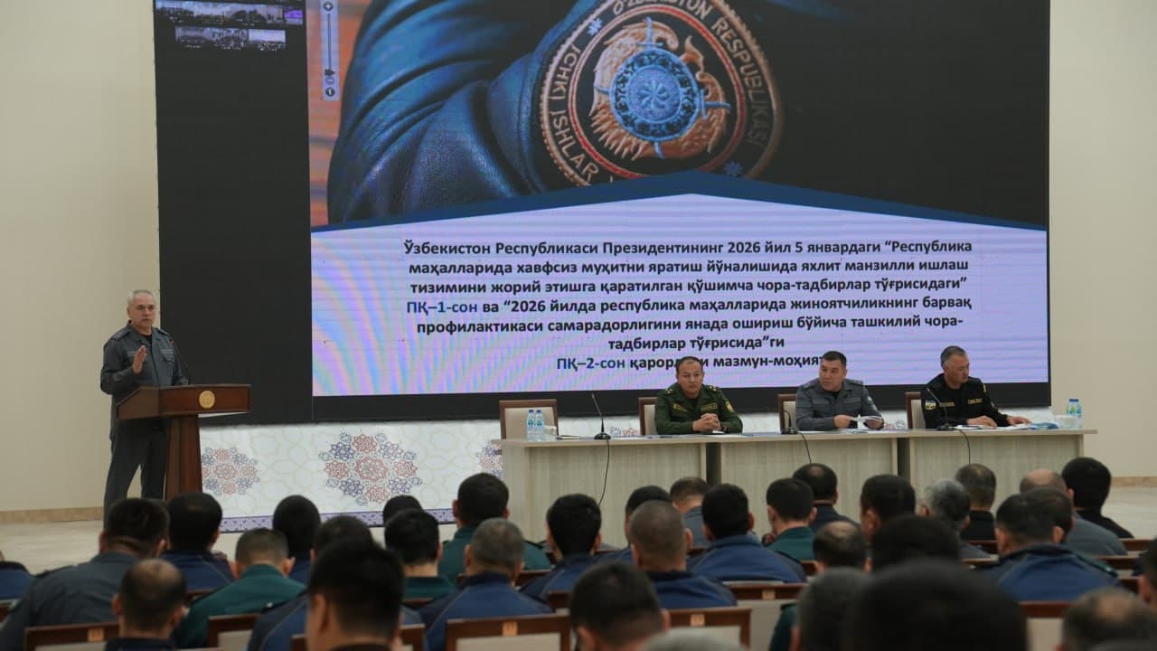 Navoiyda onlayn seminar: mahallalarda xavfsiz muhit va jinoyatchilik profilaktikasi masalalari muhokama qilindi