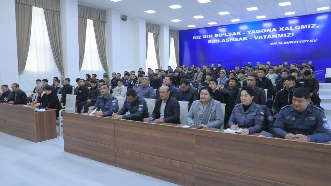 Surxondaryo viloyatida yoshlar bilan muloqot oʻtkazildi, shuningdek, viloyat mahallalarida xavfsiz muhit oʻrganildi