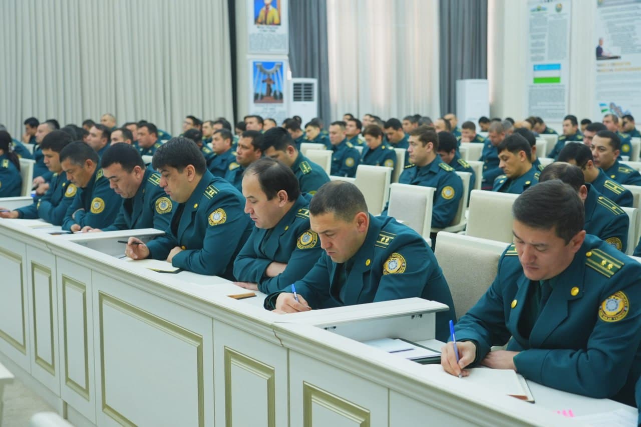 The Fergana Regional Department of Internal Affairs reviewed the results of 2025 at an analytical meeting