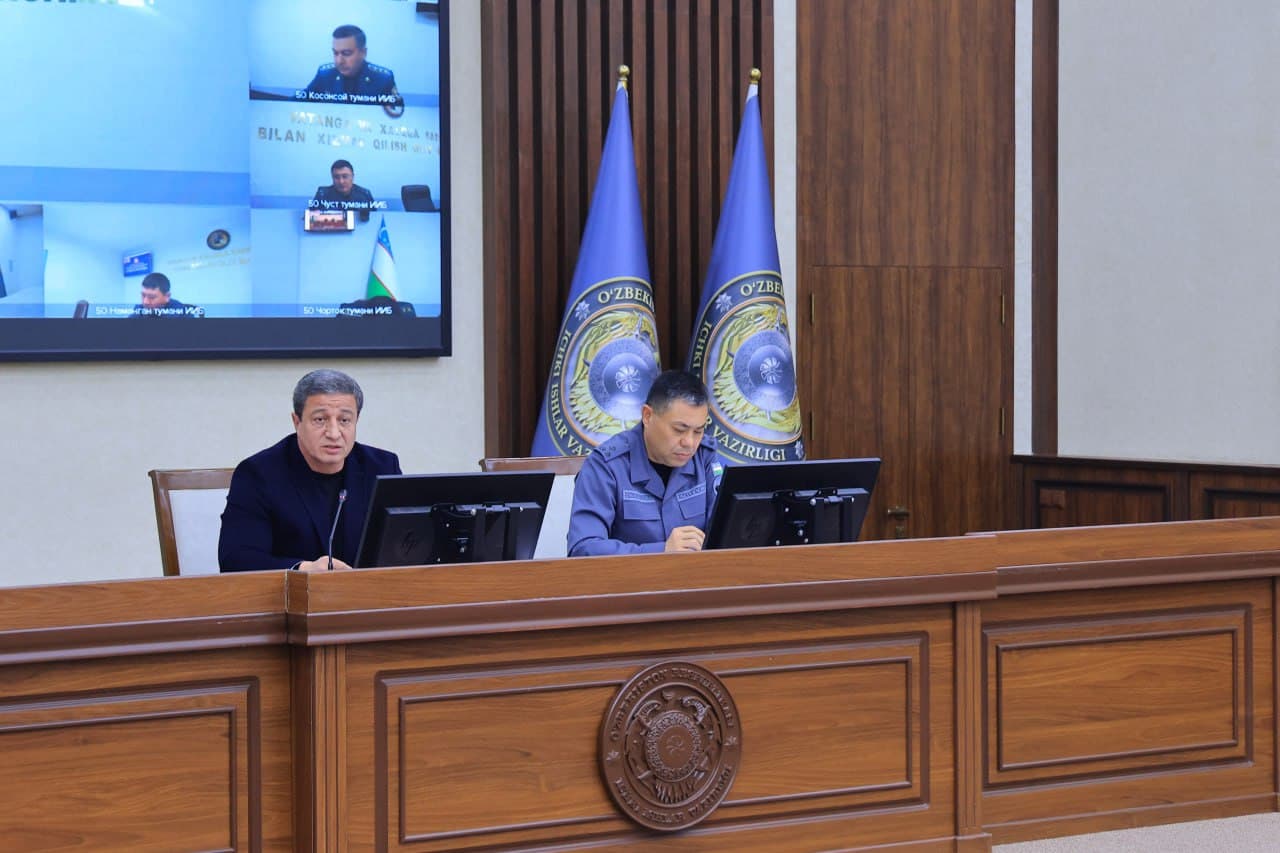 Namangan viloyati IIBning 2025-yildagi faoliyati yakunlari boʻyicha sarhisob yigʻilishi boʻlib oʻtdi