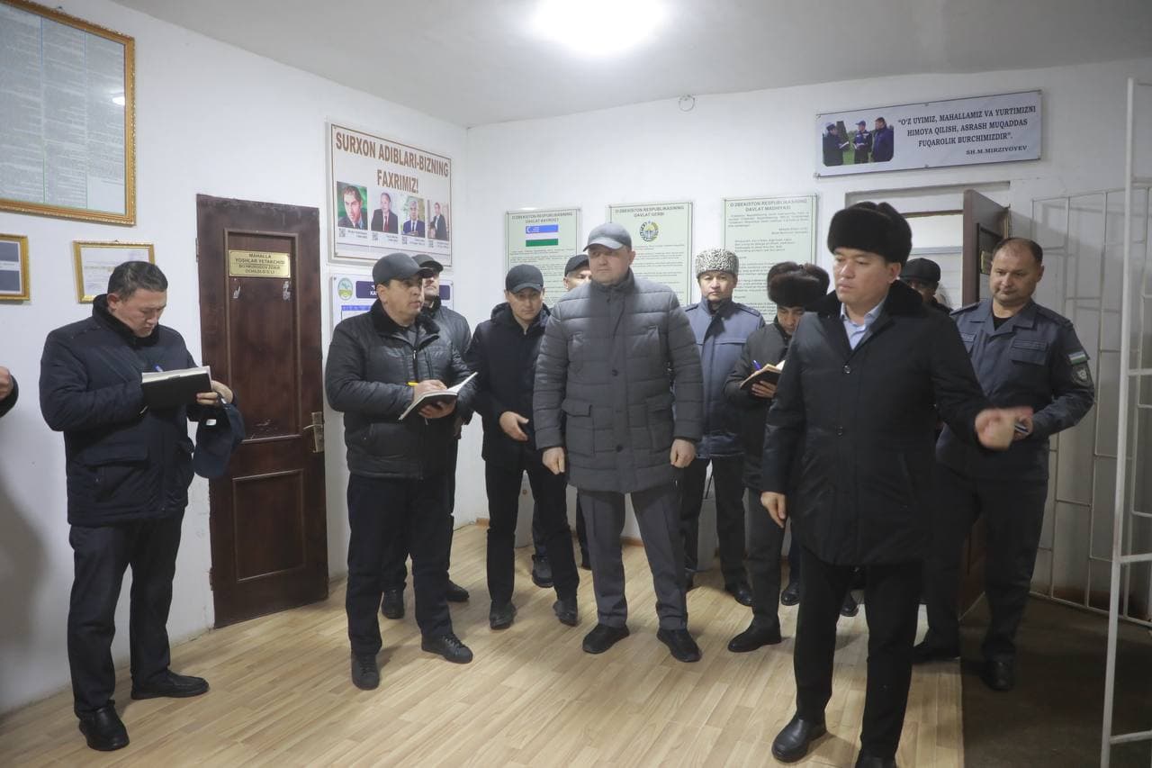 Surxondaryo viloyatida yoshlar bilan muloqot oʻtkazildi, shuningdek, viloyat mahallalarida xavfsiz muhit oʻrganildi