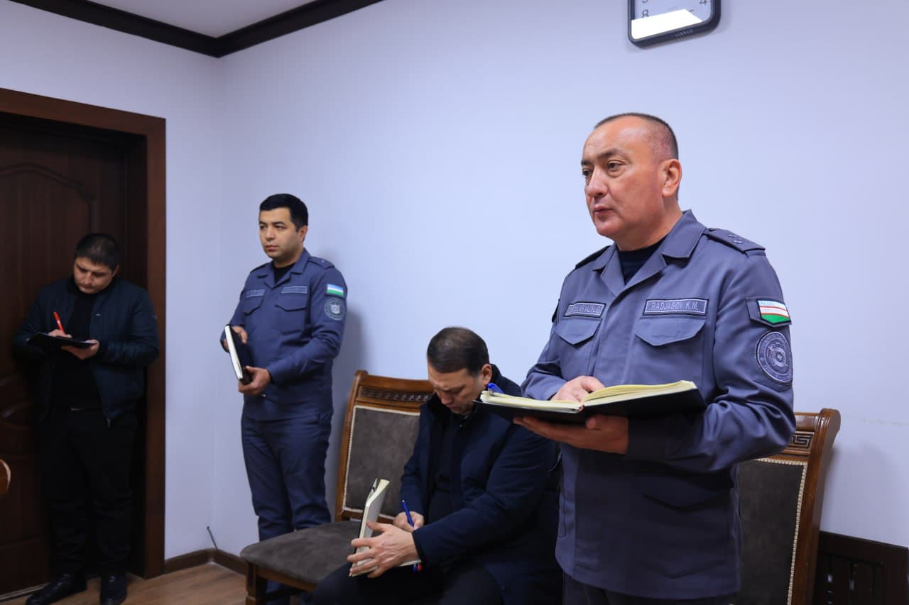 Buxoro viloyati IIBda navbatdagi fuqarolar qabuli boʻlib oʻtdi