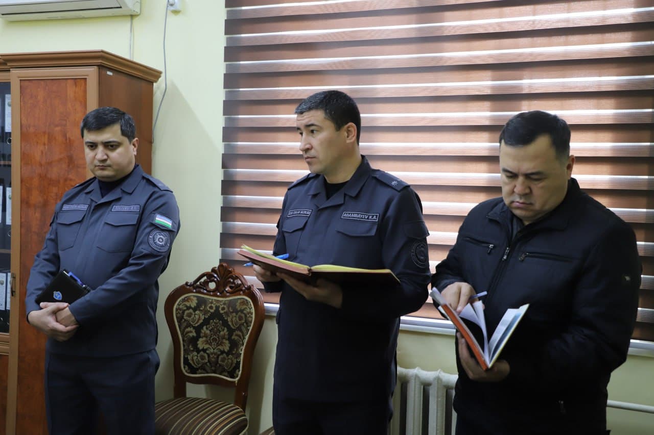 Xorazm viloyati IIB rahbariyati tomonidan navbatdagi sayyor qabul oʻtkazildi