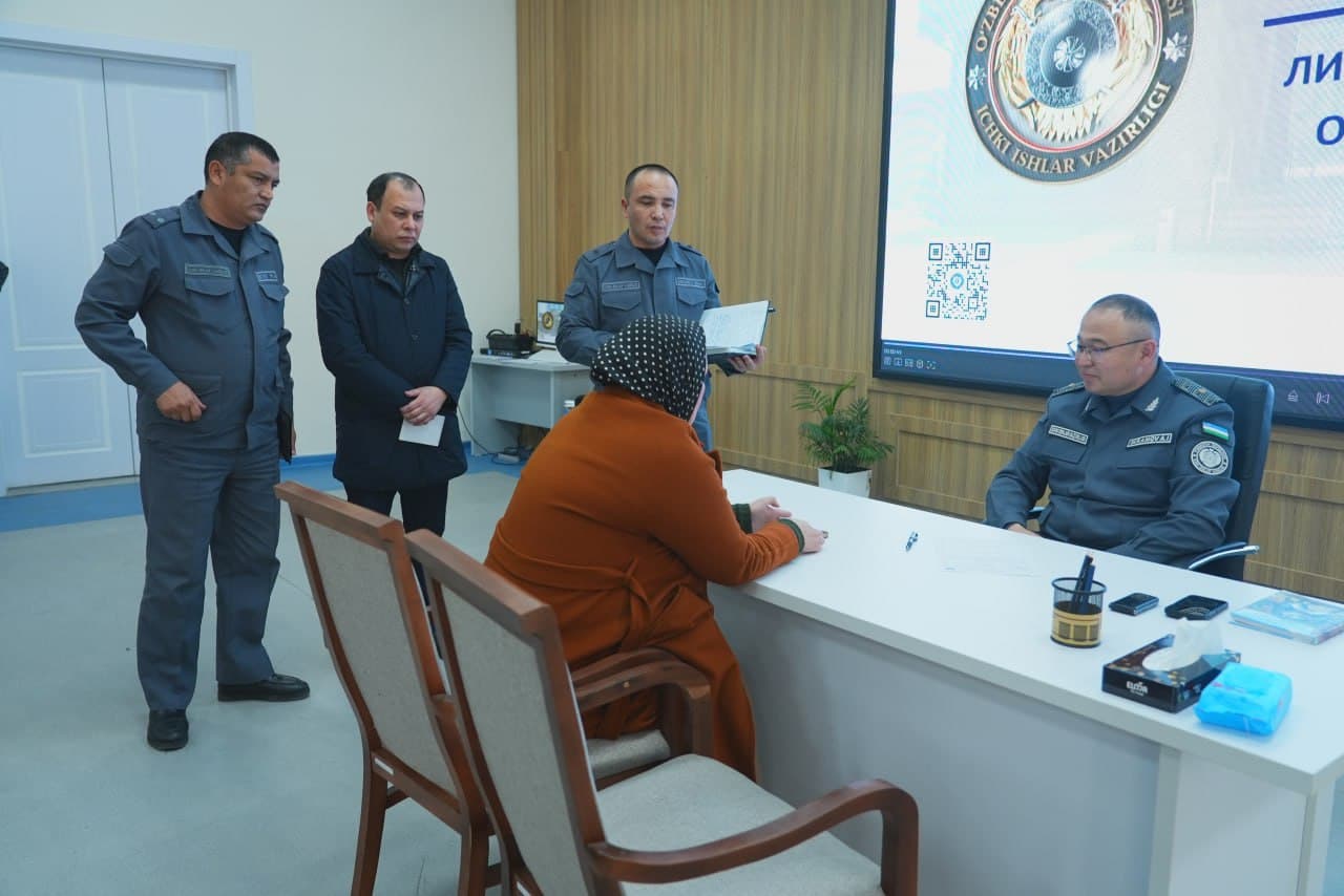 Fargʻona viloyati IIB rahbariyati tomonidan fuqarolarning navbatdagi qabuli oʻtkazildi