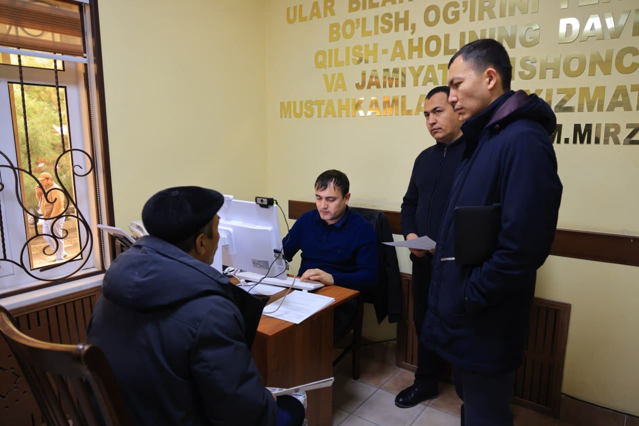 Buxoro viloyati IIBda navbatdagi fuqarolar qabuli boʻlib oʻtdi