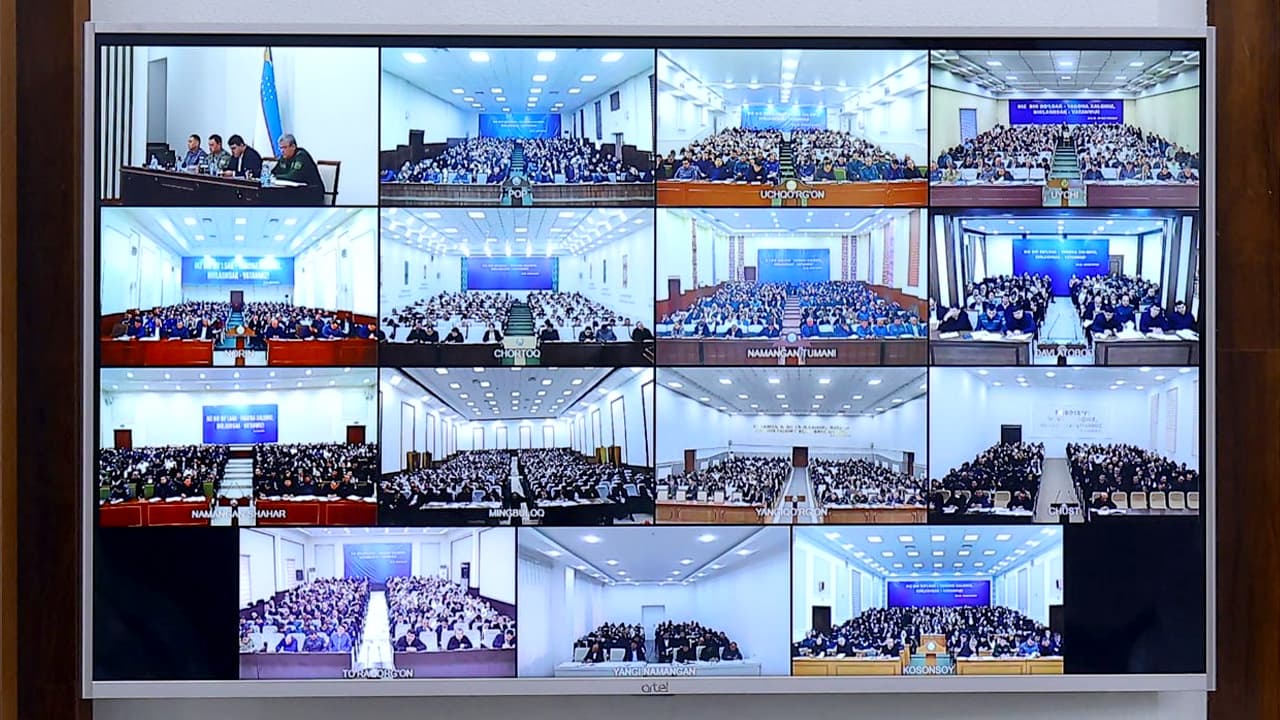 Namangan viloyat hokimligida taʼlim sohasida amalga oshirilayotgan ishlar, erishilayotgan natijalar va mavjud muammolar muhokama qilindi