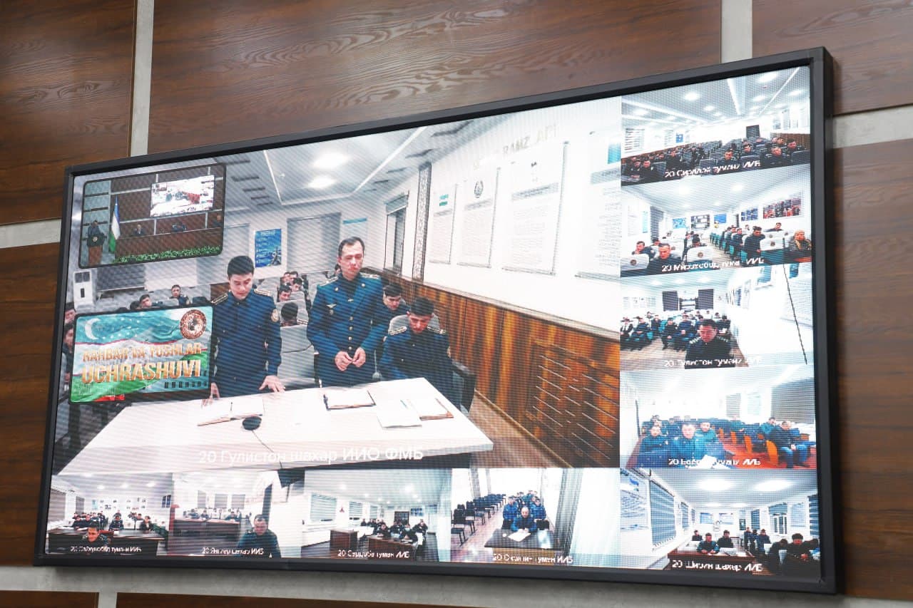 Sirdaryo viloyati Ichki ishlar boshqarmasida rahbar va yoshlar ochiq muloqot tarzidagi uchrashuvi boʻlib oʻtdi