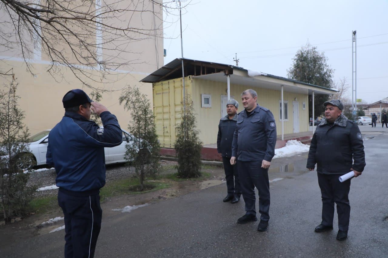 Surxondaryo viloyati Sariosiyo va Uzun tumanlarida jinoyat va huquqbuzarliklarni barvaqt oldini olish hamda mahallalarda xavfsiz muhitni yaratish borasidagi ishlar oʻrganildi