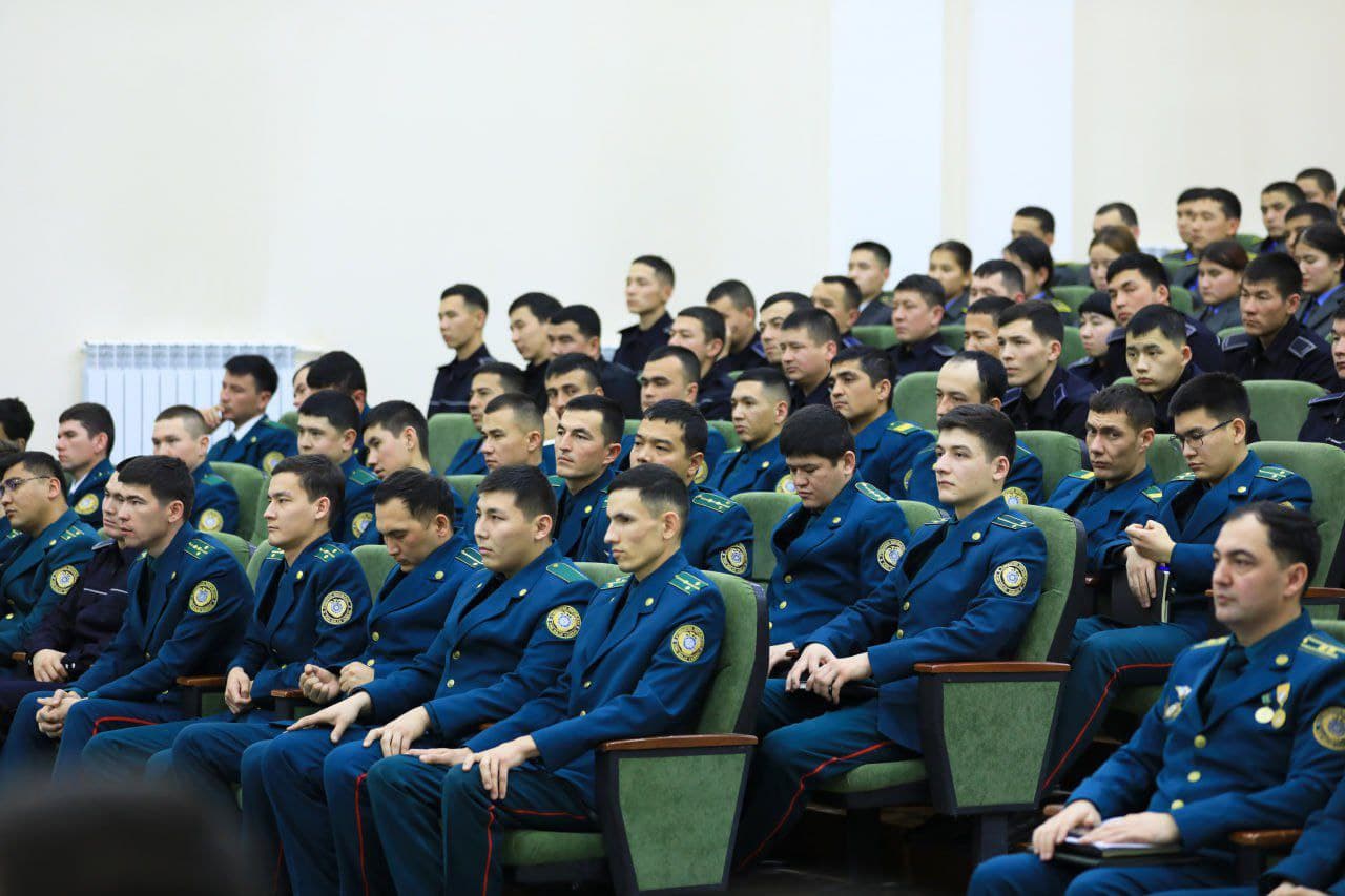 “A Leader and Youth" Meeting was held at the Ministry of Internal Affairs of the Republic of Karakalpakstan