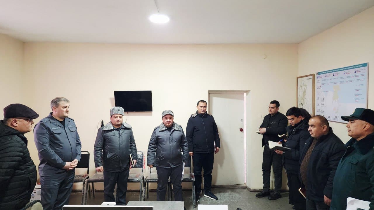 Surxondaryo viloyati Sariosiyo va Uzun tumanlarida jinoyat va huquqbuzarliklarni barvaqt oldini olish hamda mahallalarda xavfsiz muhitni yaratish borasidagi ishlar oʻrganildi