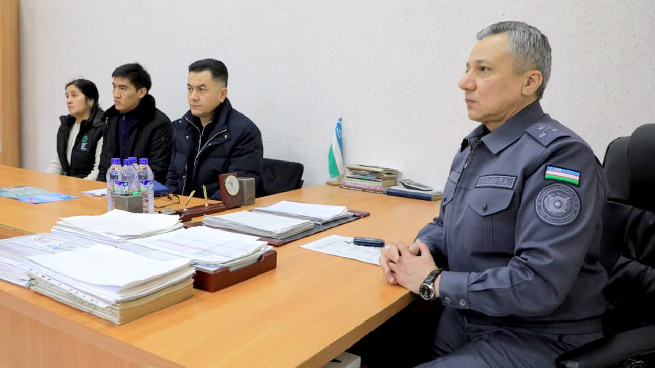 IIV Akademiyasi rahbariyati poytaxtimizning Chilonzor tumanidagi kriminogen vaziyati murakkab mahallalarda boʻldi