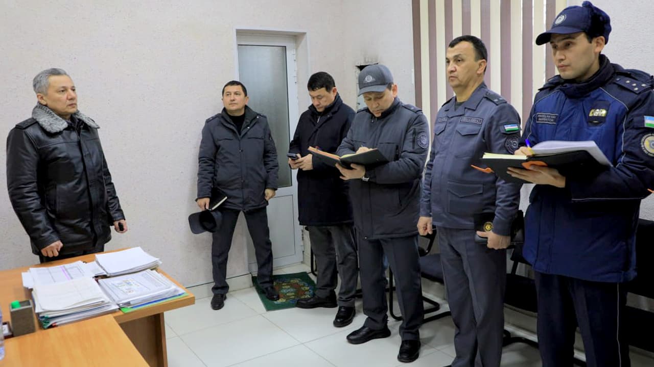 IIV Akademiyasi rahbariyati poytaxtimizning Chilonzor tumanidagi kriminogen vaziyati murakkab mahallalarda boʻldi