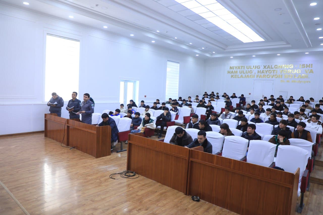 Surxondaryo viloyati Boysun tumanida xavfsiz muhitni taʼminlash va yoshlar bilan manzilli ishlash masalalari koʻrib chiqildi