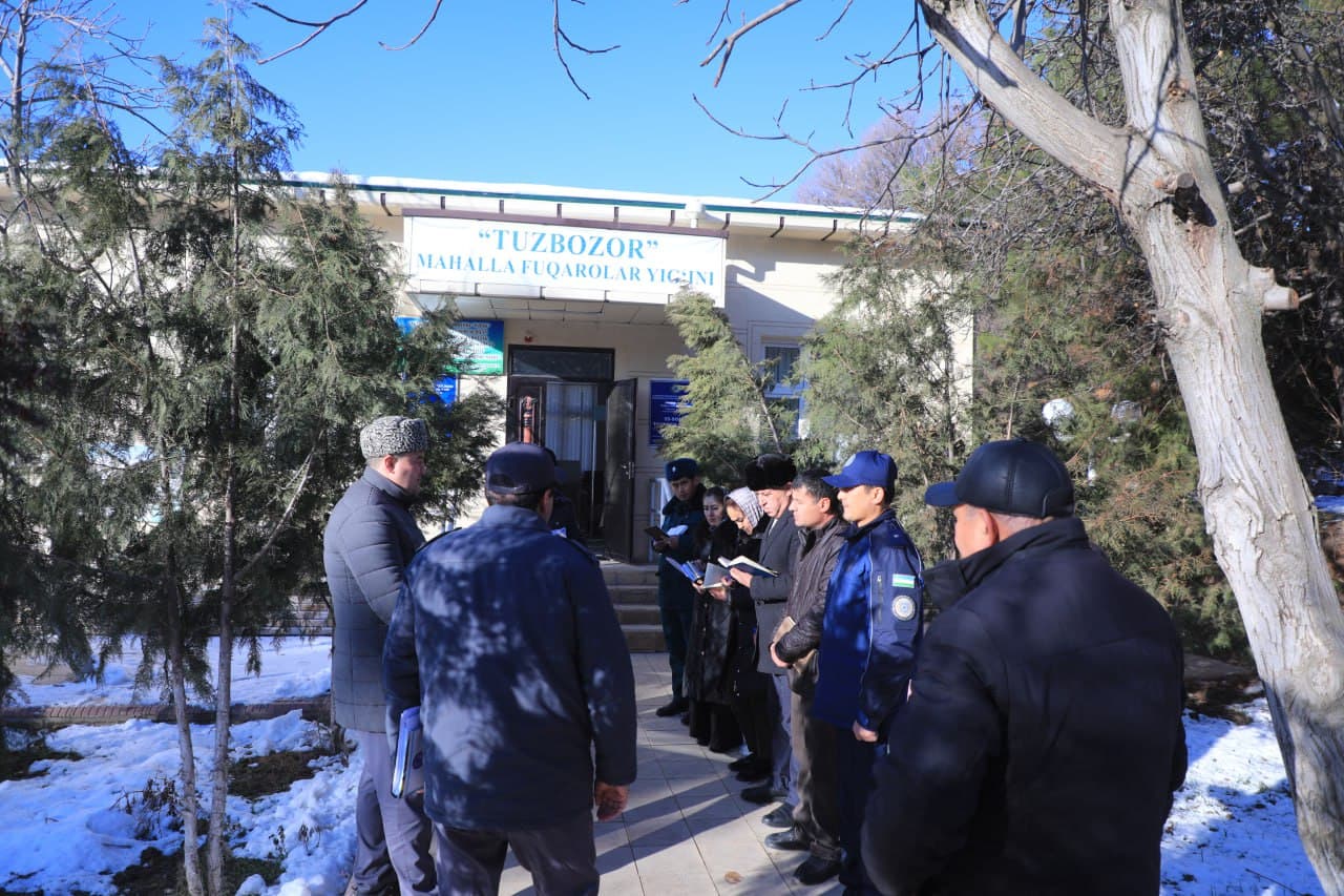 Surxondaryo viloyati Boysun tumanida xavfsiz muhitni taʼminlash va yoshlar bilan manzilli ishlash masalalari koʻrib chiqildi