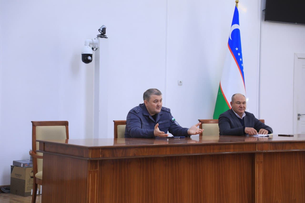 Surxondaryo viloyati Boysun tumanida xavfsiz muhitni taʼminlash va yoshlar bilan manzilli ishlash masalalari koʻrib chiqildi