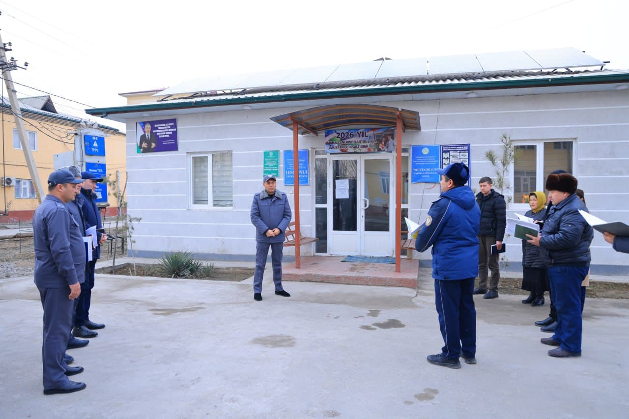 Namangan viloyatida ijtimoiy-iqtisodiy rivojlanish va hududlarda xavfsiz muhitni taʼminlash masalalari muhokama qilindi