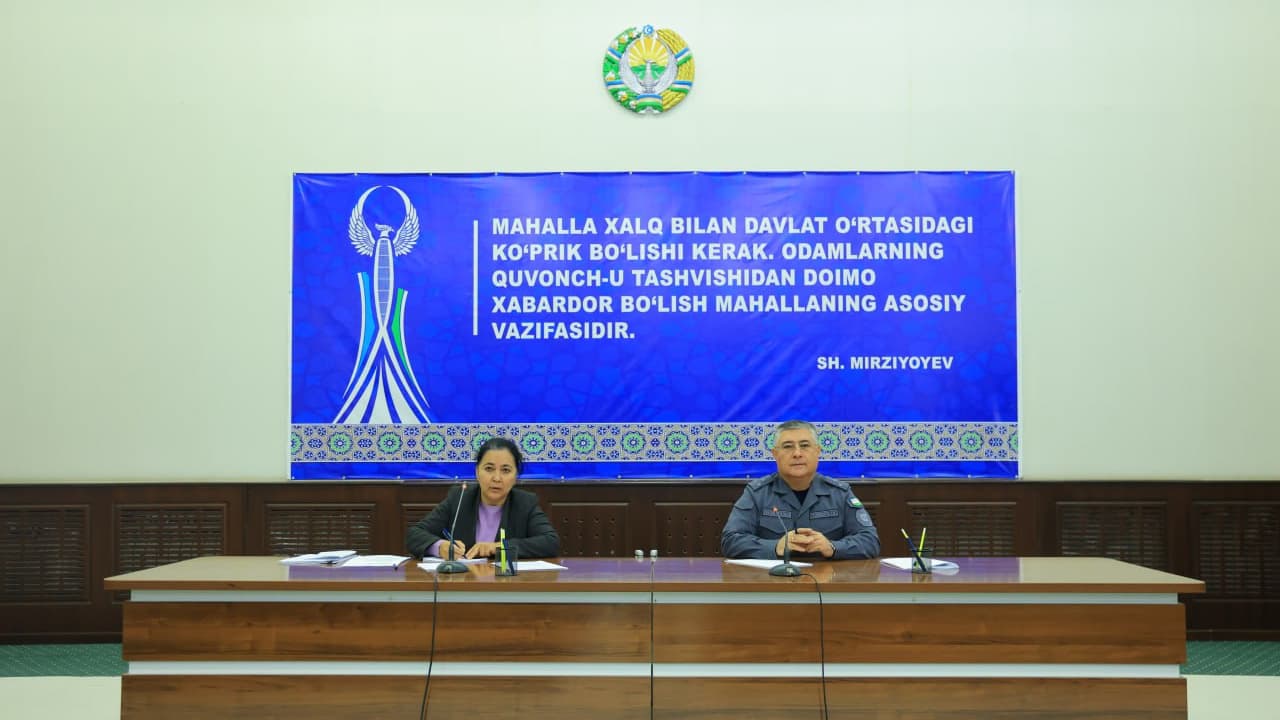 Бухоро вилояти ИИБ раҳбарияти иштирокида Олот туманида ёшлар билан учрашув бўлиб ўтди