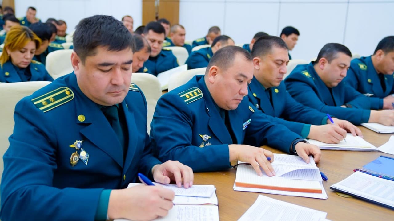 Ichki ishlar vazirligi rahbariyati huzurida Qashqadaryo viloyatida 2025-yil davomida jinoyat va huquqbuzarliklarning oldini olish borasida amalga oshirilgan ishlar sarhisobiga bagʻishlangan yigʻilish boʻlib oʻtdi