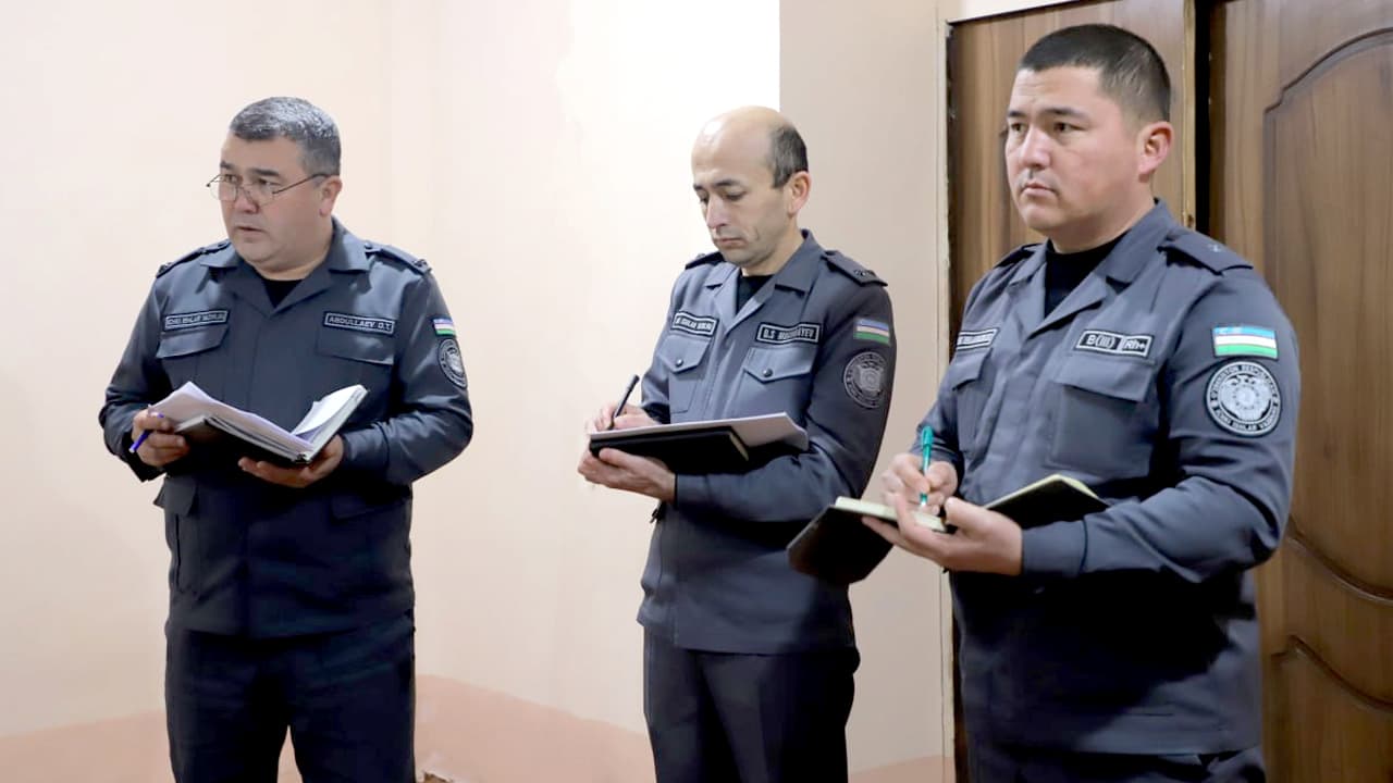 Руководством УВД Сырдарьинской области проведен выездной прием граждан