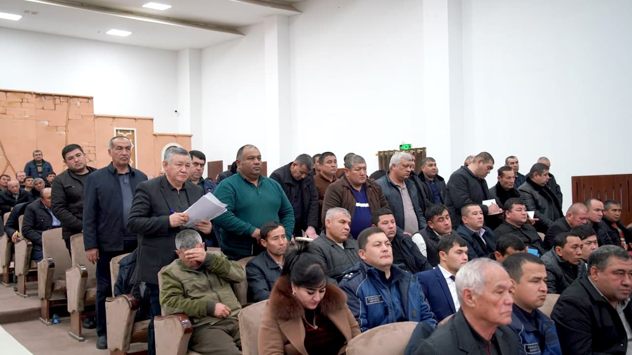 Сурхондарё вилоятида жамоат хавфсизлигини таъминлаш ва жиноятчиликни олдини олиш бўйича устувор вазифалар белгилаб олинди