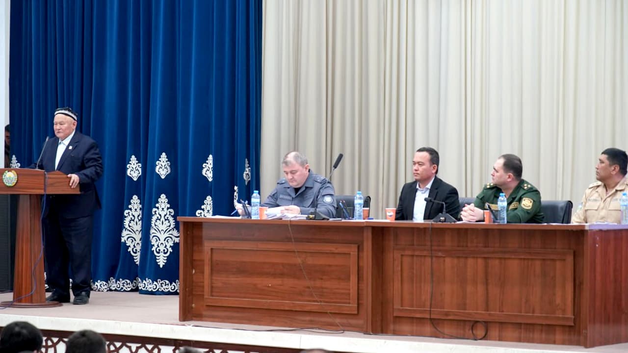 Сурхондарё вилоятида жамоат хавфсизлигини таъминлаш ва жиноятчиликни олдини олиш бўйича устувор вазифалар белгилаб олинди