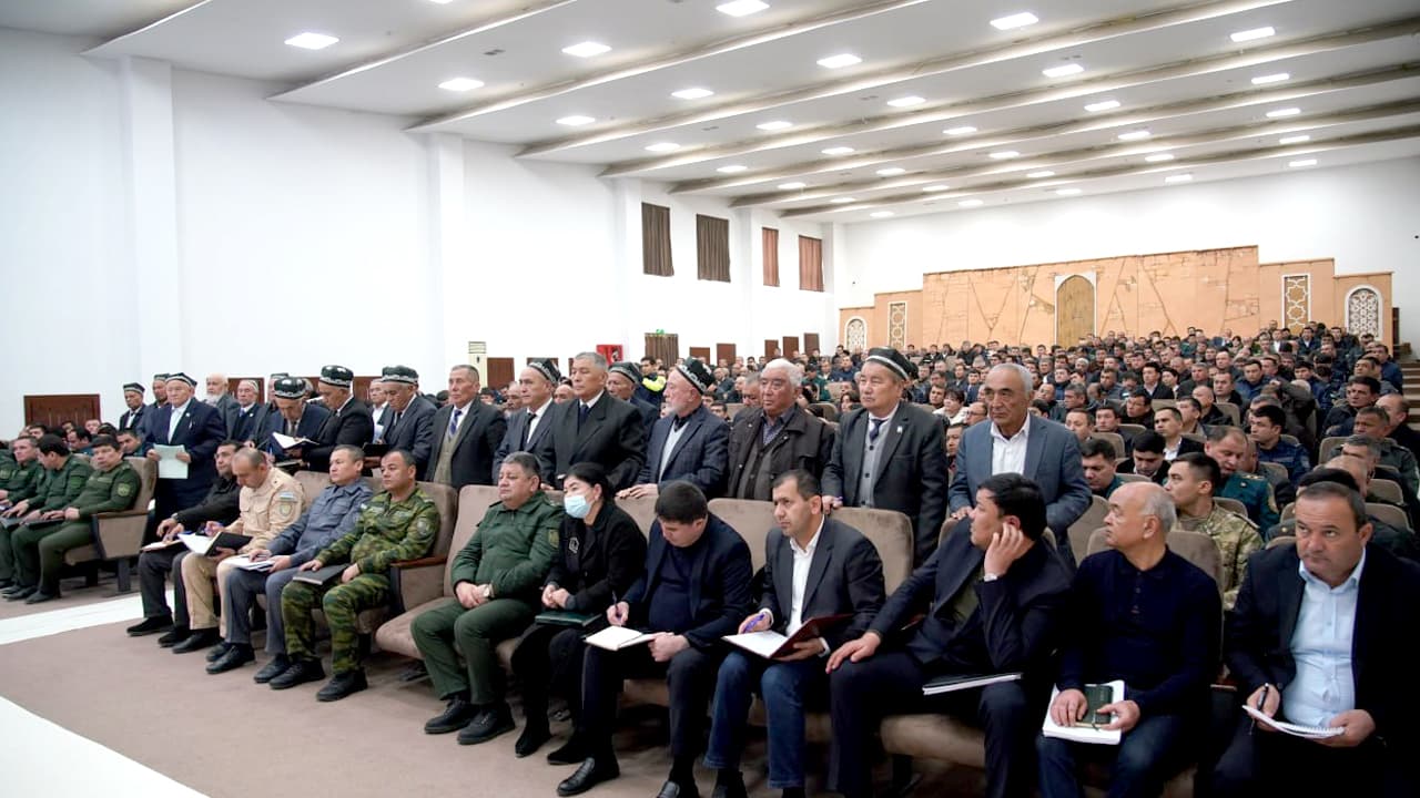 Сурхондарё вилоятида жамоат хавфсизлигини таъминлаш ва жиноятчиликни олдини олиш бўйича устувор вазифалар белгилаб олинди