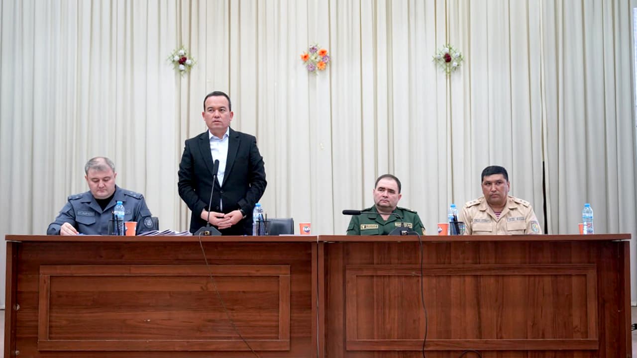 Сурхондарё вилоятида жамоат хавфсизлигини таъминлаш ва жиноятчиликни олдини олиш бўйича устувор вазифалар белгилаб олинди