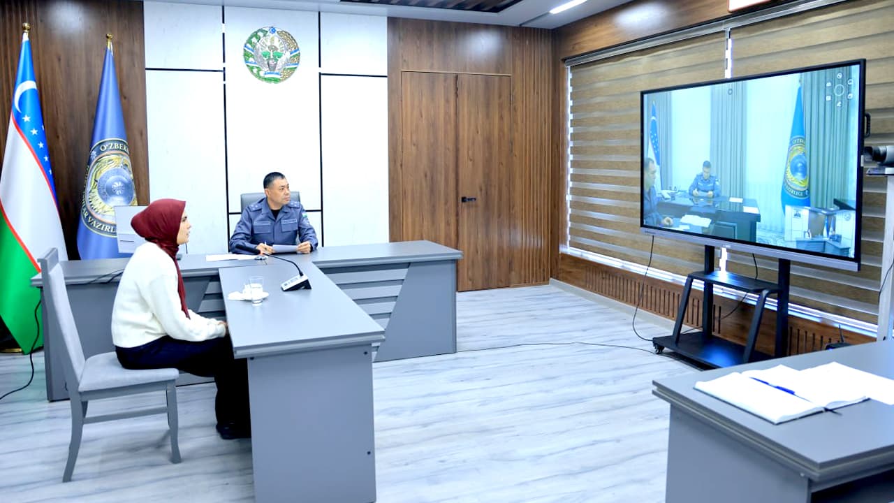 The leadership of the Namangan Regional Department of Internal Affairs hosted another personal reception for citizens