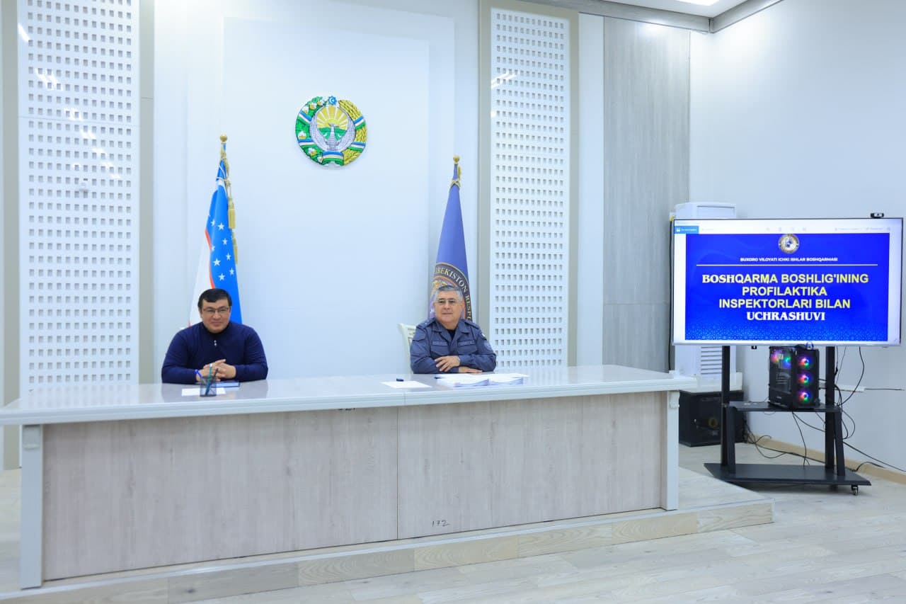 "Железная дисциплина" и высокая мотивация: 5 лучших инспекторов профилактики из Жондорского района Бухарской области будут отправлены за границу с семьями