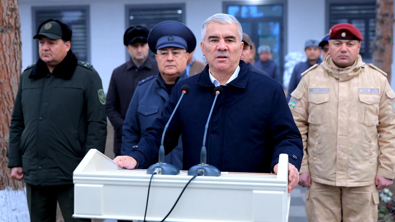 Сдано в эксплуатацию новое здание Отдела внутренних дел Каганского района Бухарской области