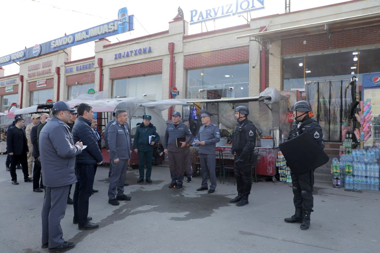 Samarqand viloyatida “poytaxt namunasi” asosida jamoat xavfsizligini taʼminlash choralari amalga oshirilmoqda