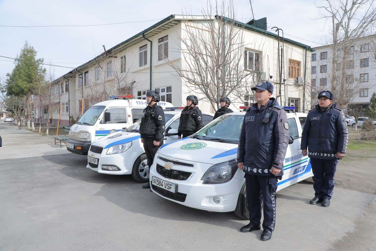 Samarqand viloyatida “poytaxt namunasi” asosida jamoat xavfsizligini taʼminlash choralari amalga oshirilmoqda