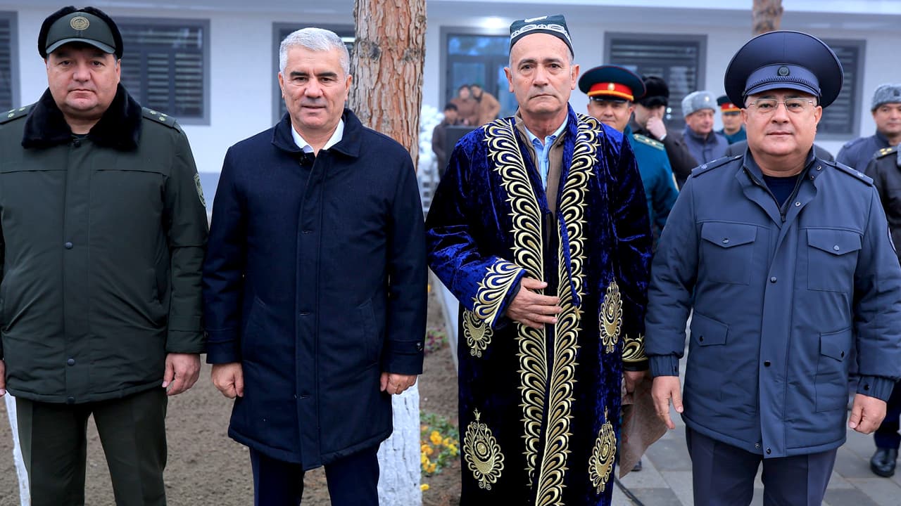 Сдано в эксплуатацию новое здание Отдела внутренних дел Каганского района Бухарской области