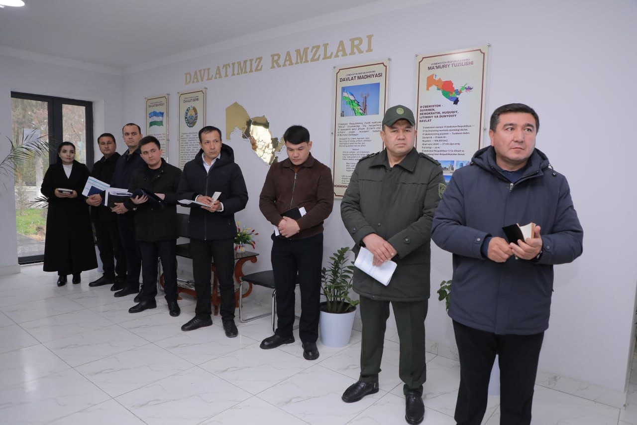 Xavfsiz muhitni taʼminlash boʻyicha amaliy choralar: Samarqand viloyatida mahallalarni jinoyatdan holi hududga aylantirish boʻyicha manzilli ishlash tizimi yaratilmoqda