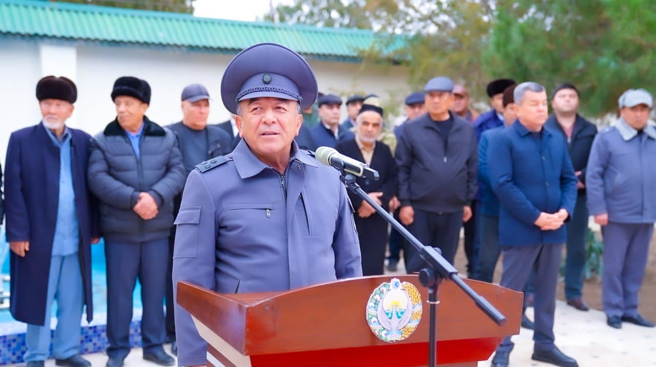 Qashqadaryo viloyati Muborak tumani IIB binosi kapital taʼmirdan soʻng foydalanishga topshirildi