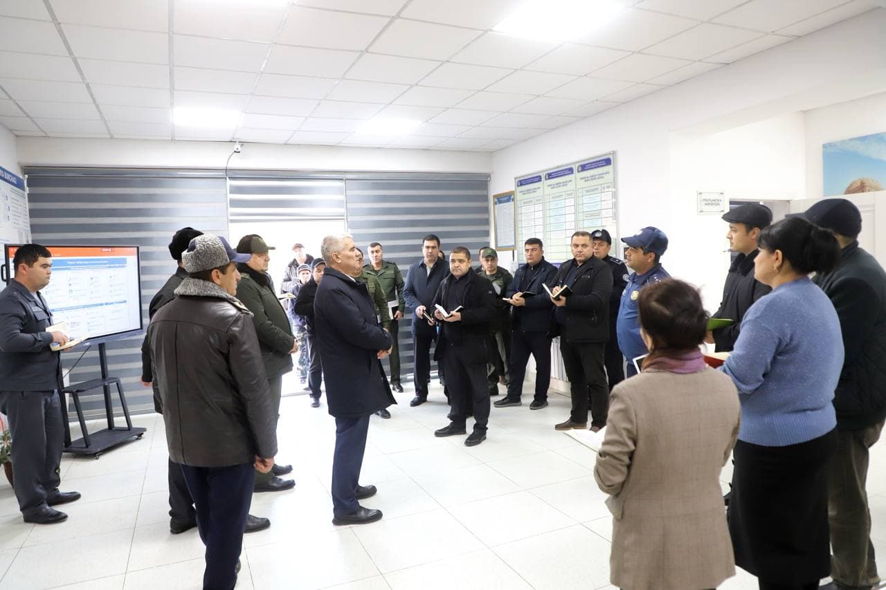 Buxoroda jamoat xavfsizligini taʼminlashning yangi tizimi joriy etilmoqda