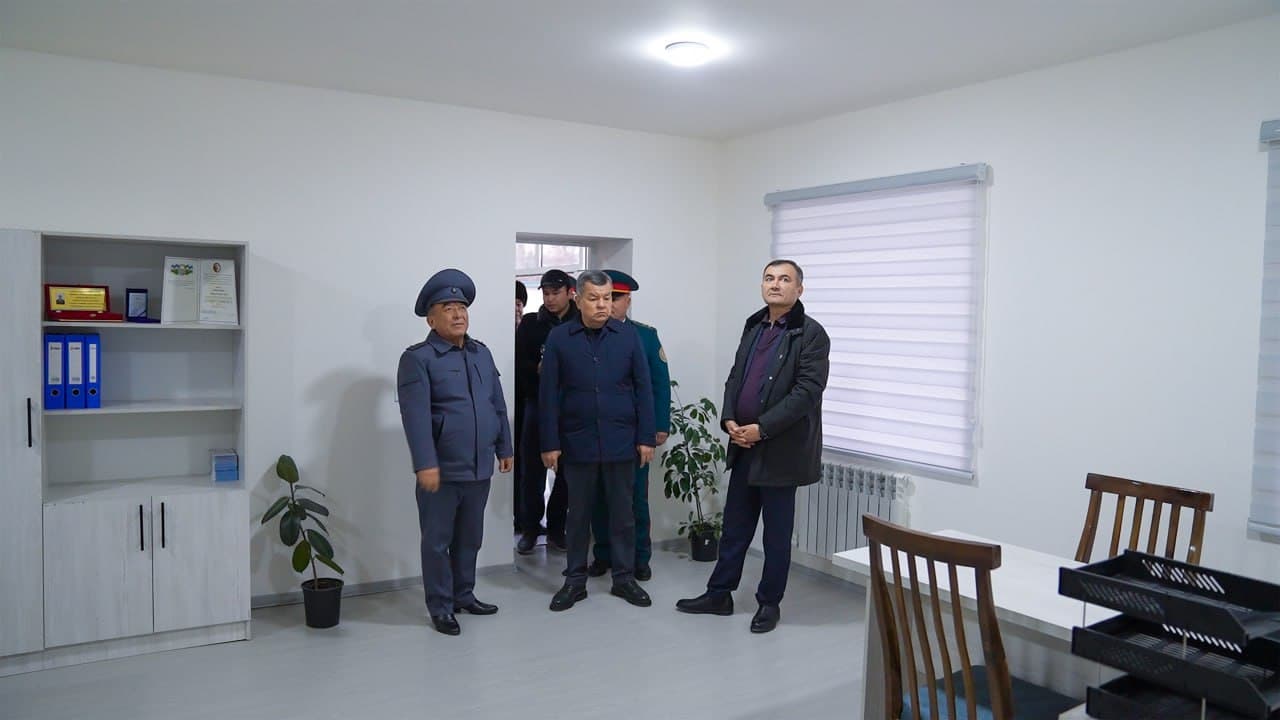 Qashqadaryo viloyati Muborak tumani IIB binosi kapital taʼmirdan soʻng foydalanishga topshirildi