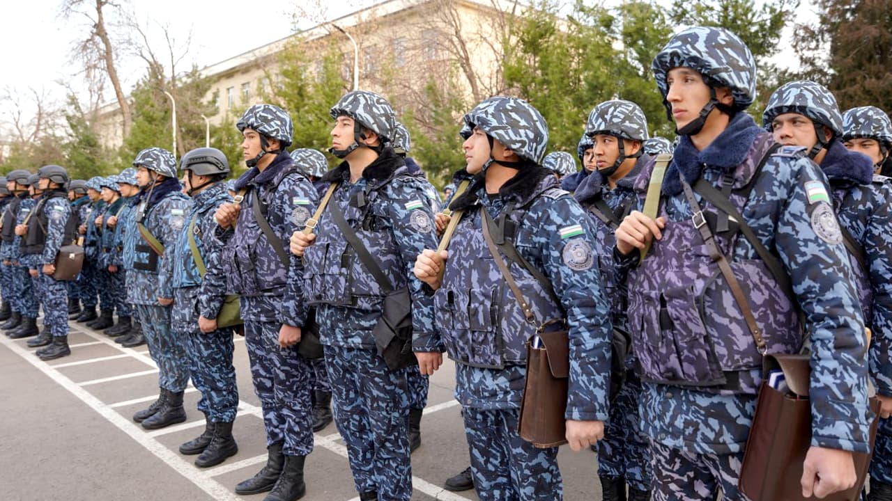 Ички ишлар вазирлиги раҳбарияти томонидан Қоровул қўшинлари қўмондонлиги 7531-сонли ҳарбий қисм ҳарбий хизматчиларига бир қатор устувор вазифалар белгиланди